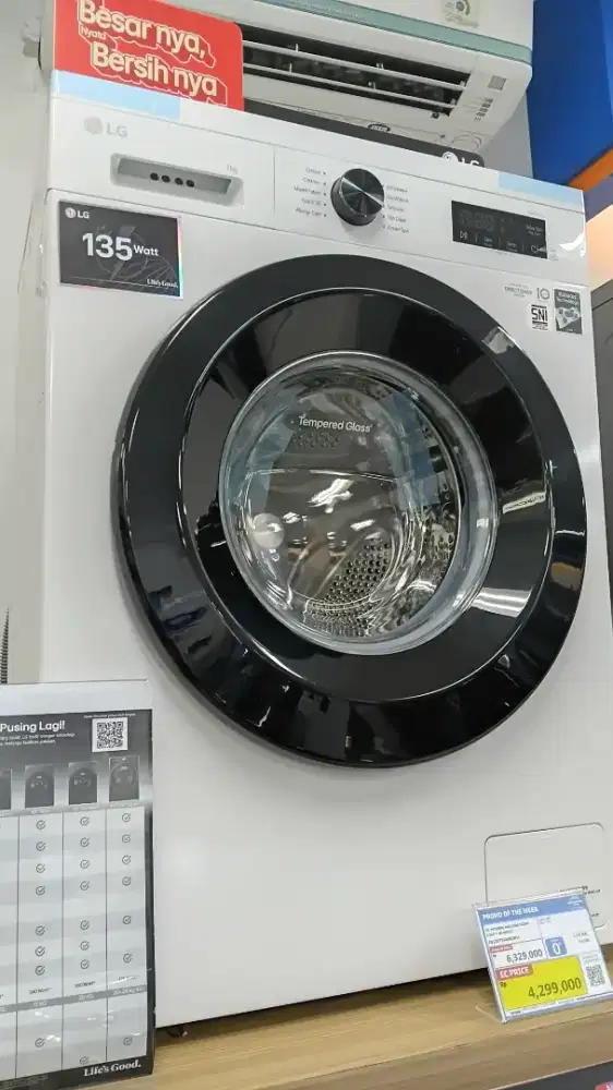 CICILAN LG WASHING MACHINE FRONT LOADING 7KG