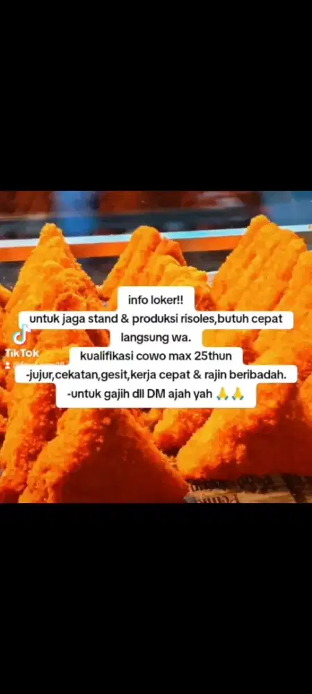 Loker jaga stand
