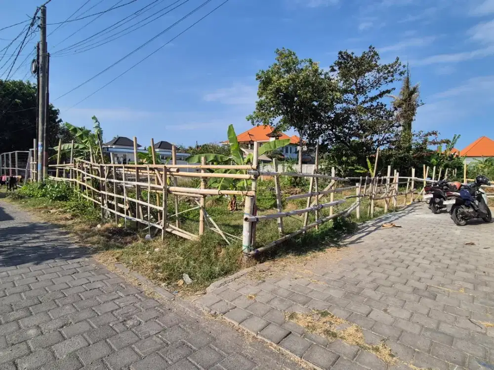 For Lease : Prime Residential Land in Batur Sari, Sanur