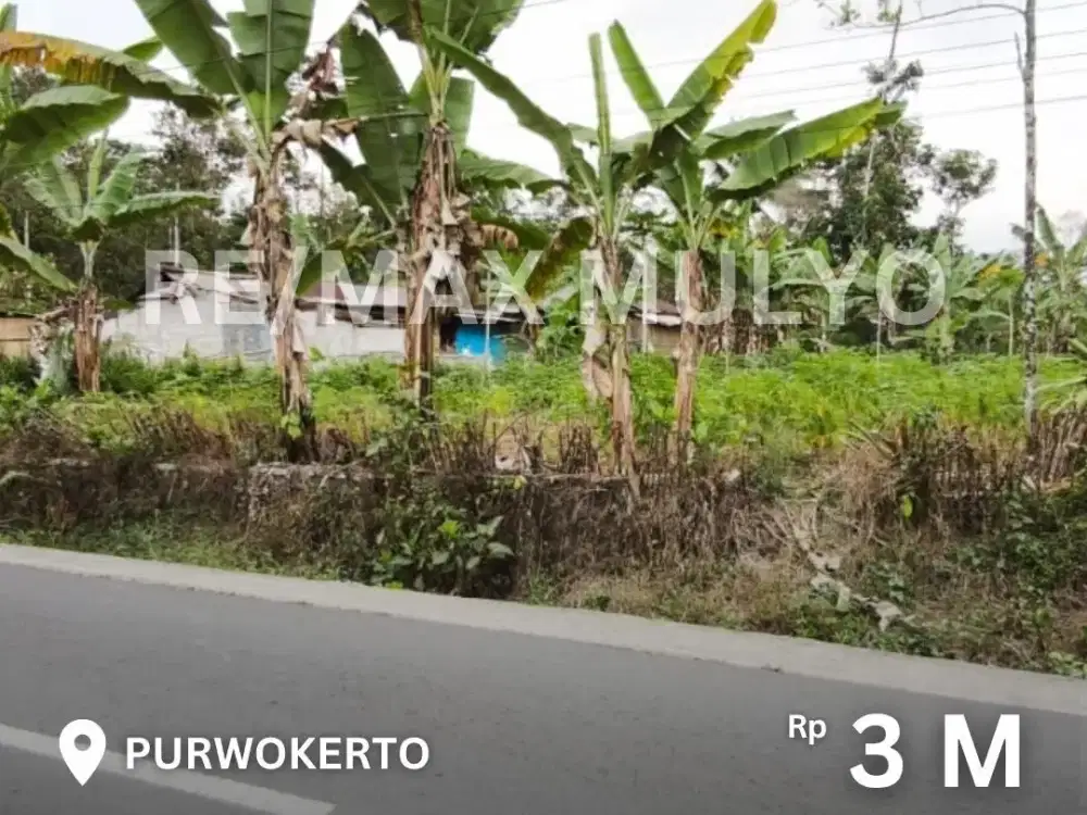 Tanah Siap Bangun Dijual Lokasi Strategis Area Purwokerto-Baturaden