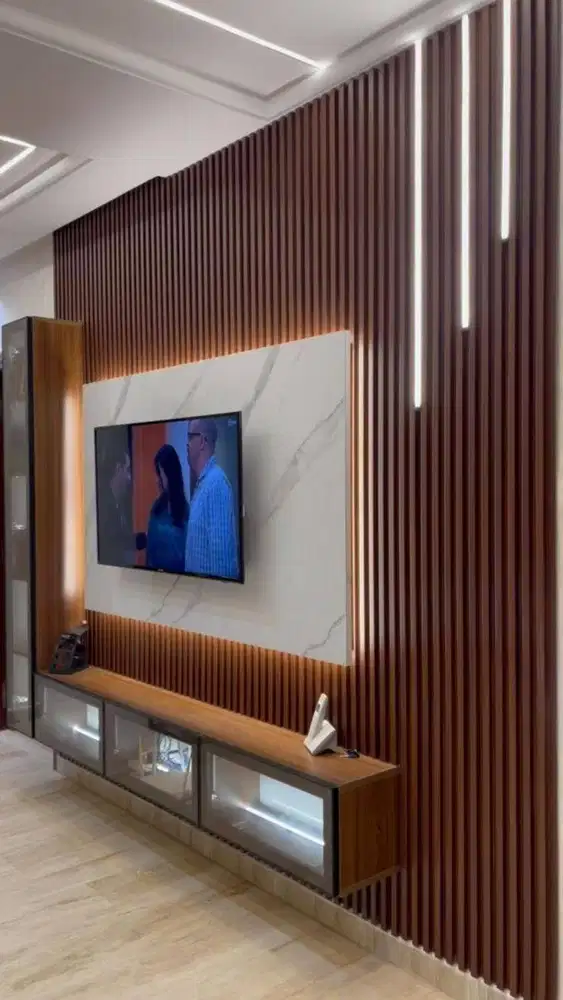 Wood Panel WPC / Wall Panel PVC / Woodpanel Wallpanel Kisi Kisi Kayu