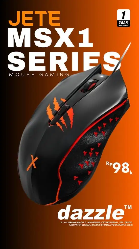 Jete MSX1 Series Mouse