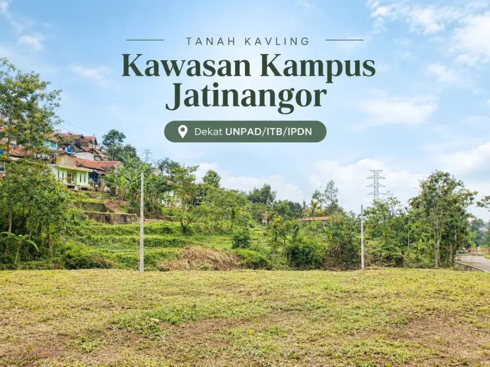Dijual Tanah Kawasan Jatinangor Luas 126 M² - Dekat Unpad