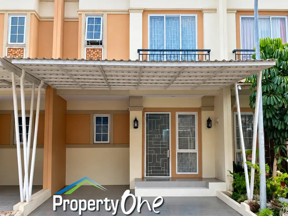 Jual Rumah 2 Lantai Siap Huni di Alegria Park BSD, SHM, Carport 2 Mobil, Sebrang Fasum, Dekat Tol & Pasar Modern BSD