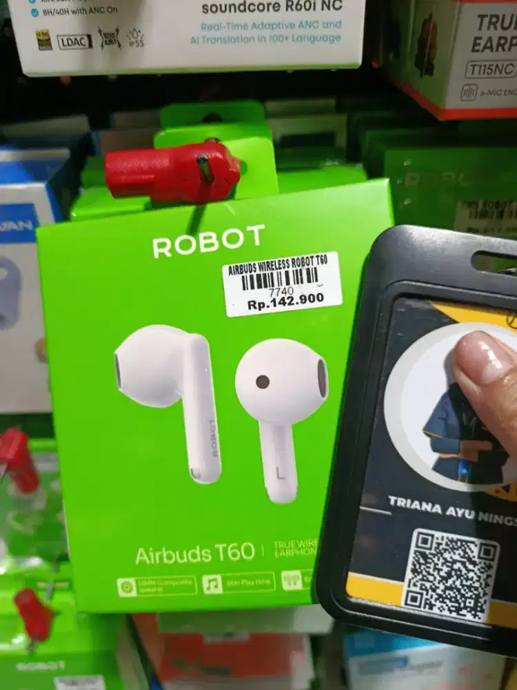 AIRBUDS WIRELESS ROBOT T60 | ATLANTIS DAHSYAT