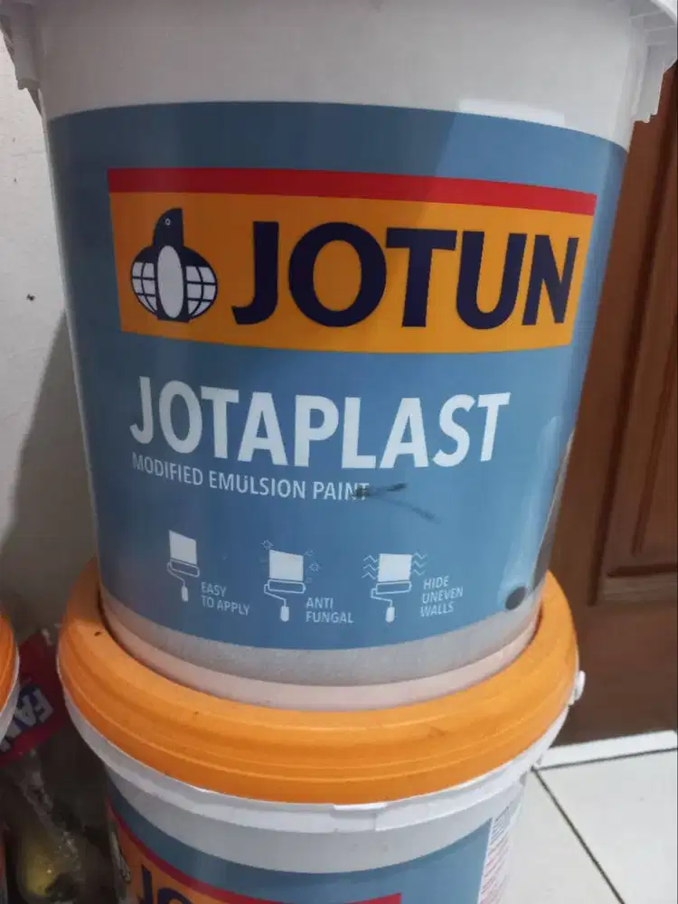 CAT TEMBOK INTERIOR JOTUN JOTAPLAST KEMASAN 18 Liter 8190 Apple White