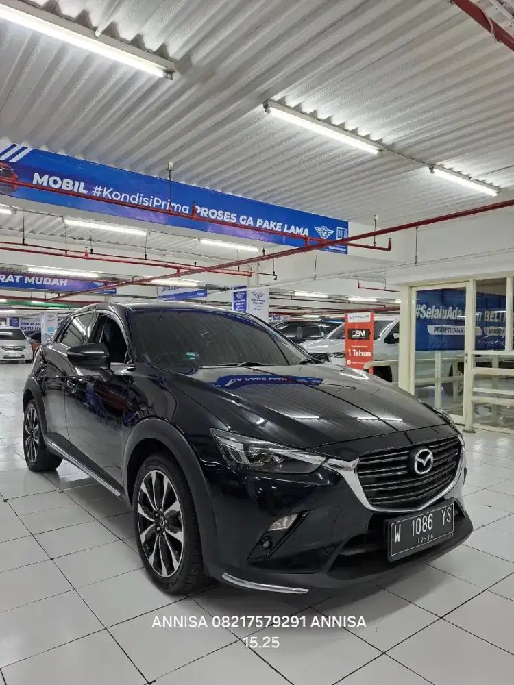 MAZDA CX3 SPORT 1.5 AT 2021 HITAM READY JUGA WARNA GREY