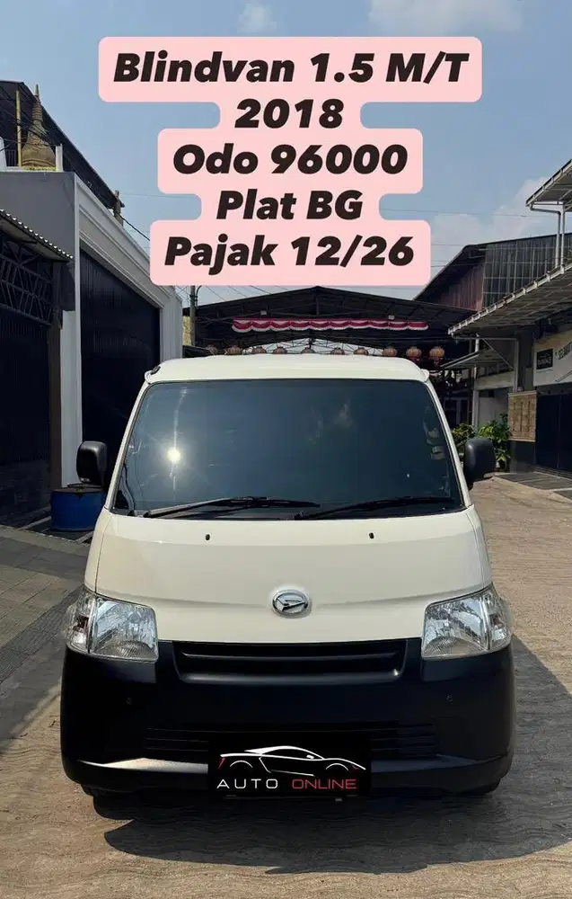 Daihatsu Blindvan 1.5 MT 2018