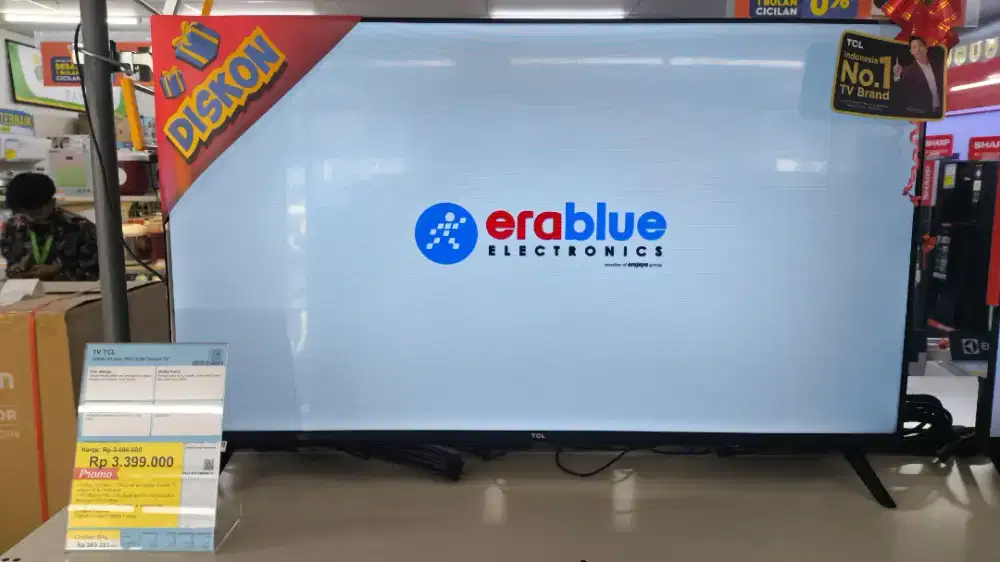 TV QLED 40 IN TCL 40S5K GOOGLE TV FREE ONGKIR