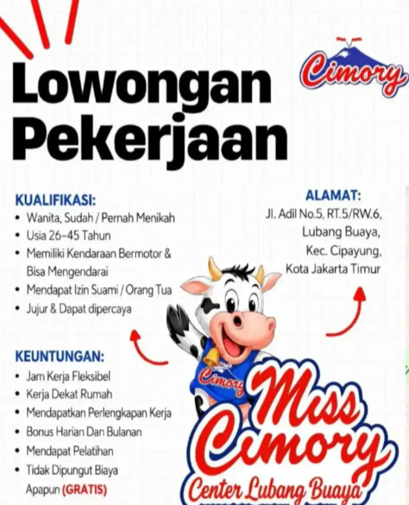 LOWONGAN KERJA GRATIS
