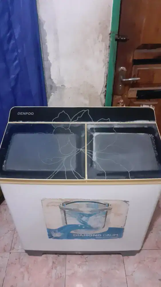 JUAL MSN CUCI 2 TABUNG (DENPOO-12KG) NORMAL-SIAP PAKAI