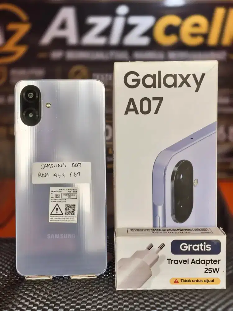 SAMSUNG A07 RAM 4+4/64