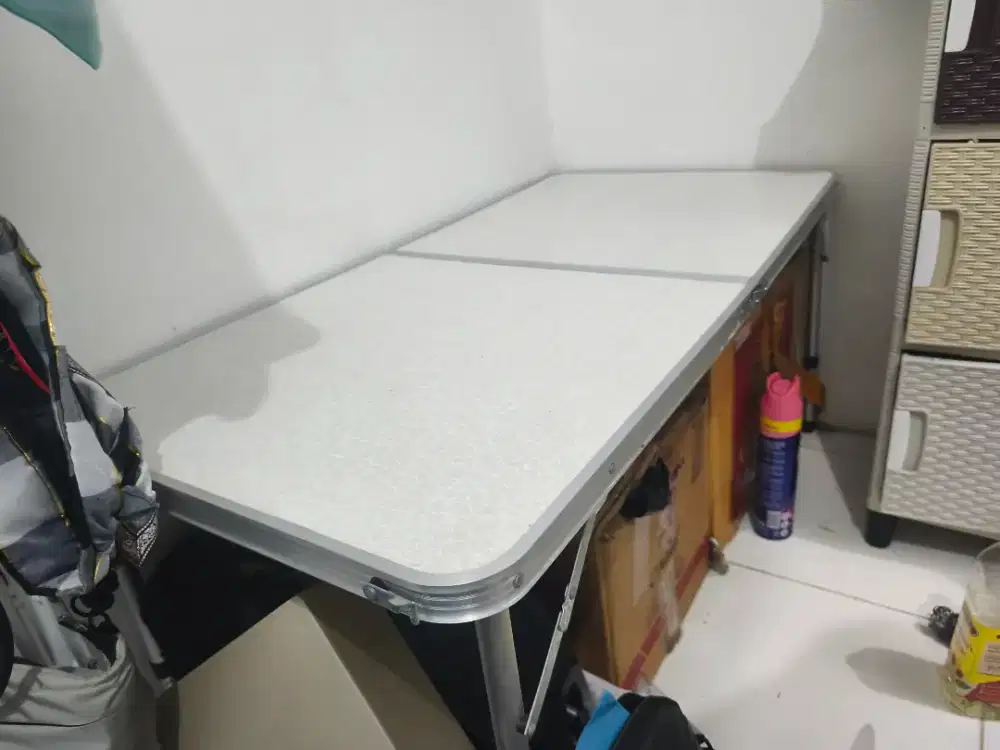 Meja Lipat Portable / Meja Koper Besar Serbaguna
