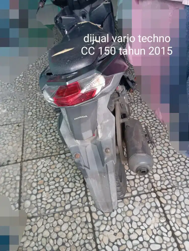 Dijual Vario techno Cc 150 tahun 2015