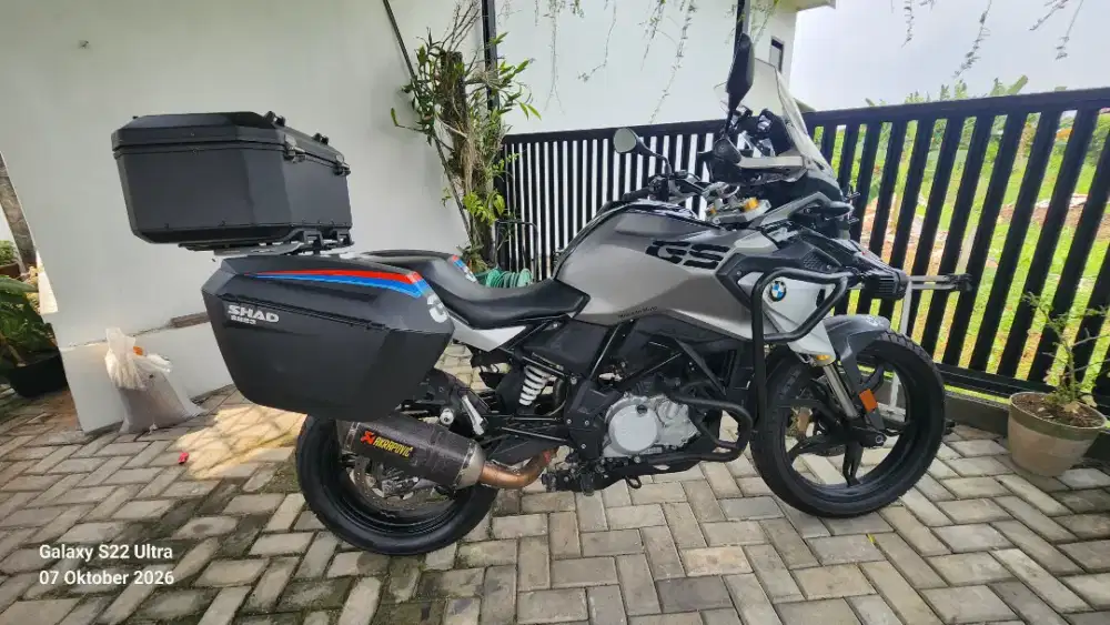 DIJUAL : BMW G 310 GS tahun 2018 (registrasi 2021)