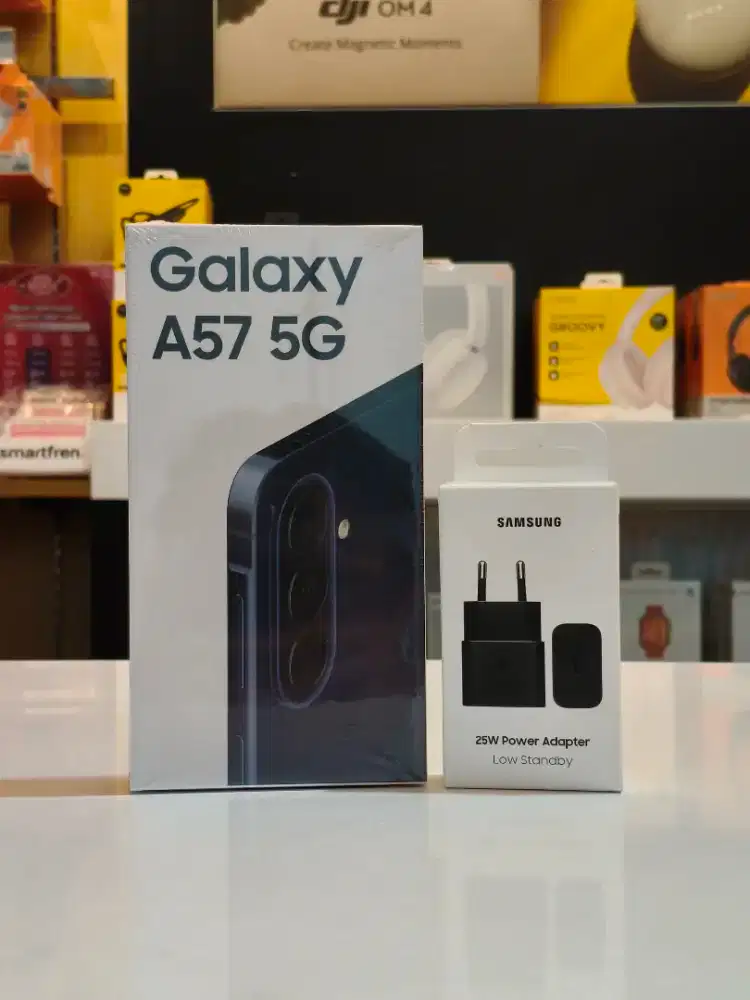 Samsung A57 5G diskon + free adapter 25watt original Samsung