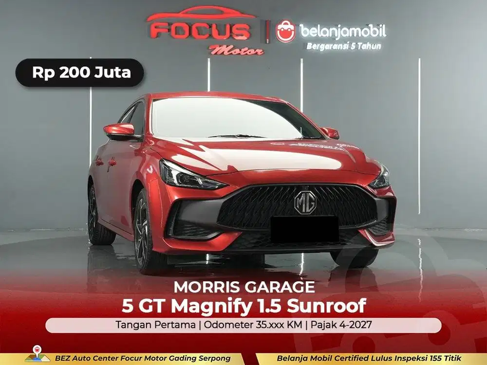 [ GARANSI 5THN ] MG Morris Garage 5 GT 5GT Magnify 2021/2022/2023