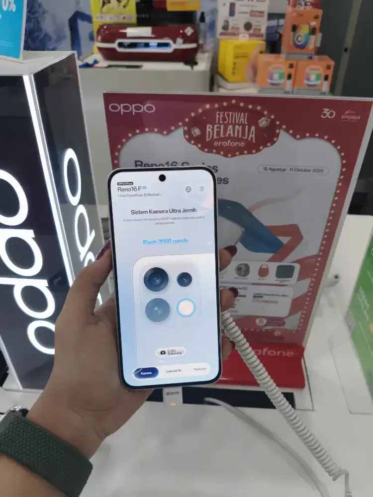oppo reno 16f 8/256 bisa kredit dengan bunga 0% tanpa jaminan