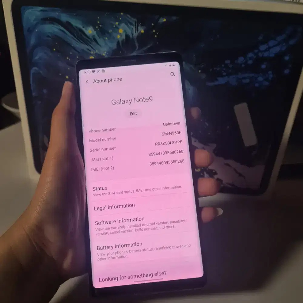Samsung Galaxy Note 9 6/128GB SEIN | Shadow AMOLED | S Pen