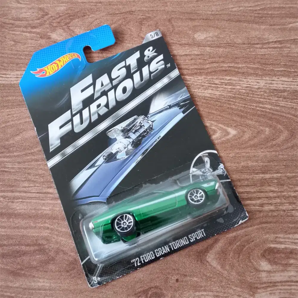 Hot Wheels Fast & Furious 72' Ford Gran Torino Spor [5/8]