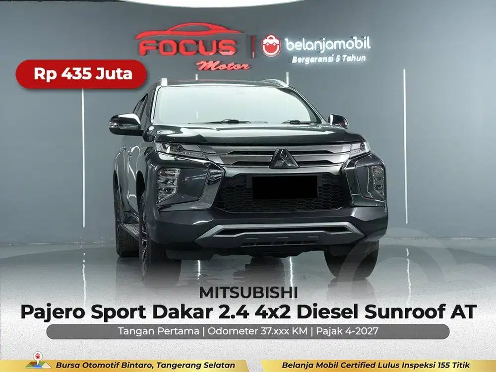 [ GARANSI 5THN ] Mitsubishi Pajero Sport Dakar 2.4 AT 2022/2023/2024