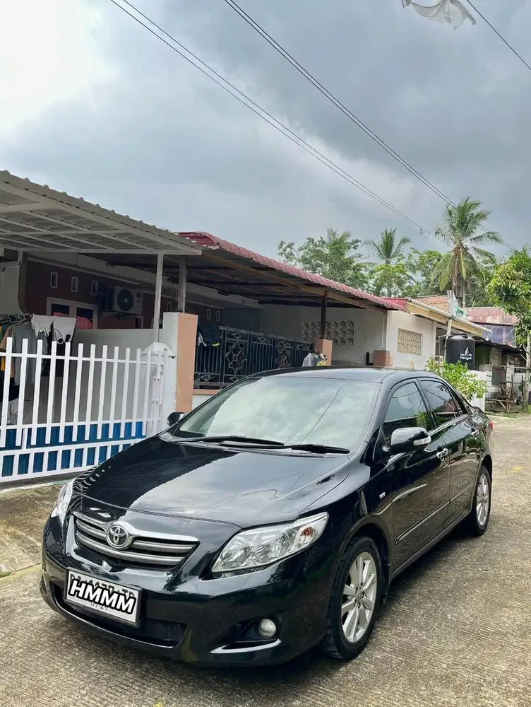 Corolla altis tipe G 1.8 matic 2010 mulus pajak hidup