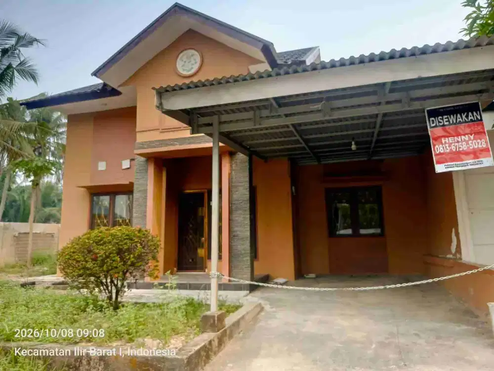 Disewakan Rumah dalam Perumahan dekat UNSRI