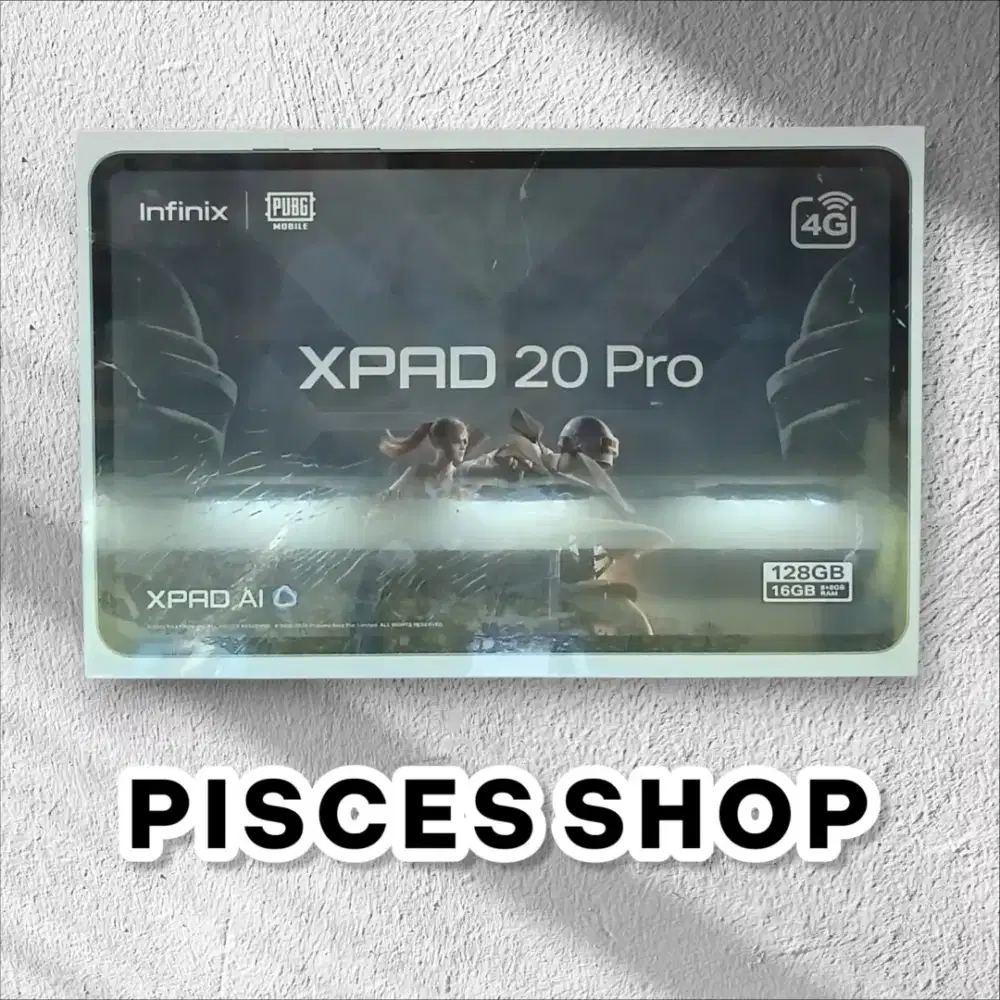 INFINIX XPAD 20 PRO 4G RAM 8/128 NEW Segel Garansi Resmi 1 Tahun
