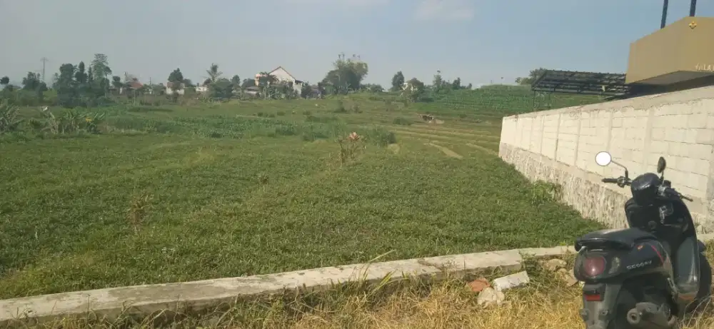 Jual tanah pinggir jalan area Cimaung Gunung Puntang