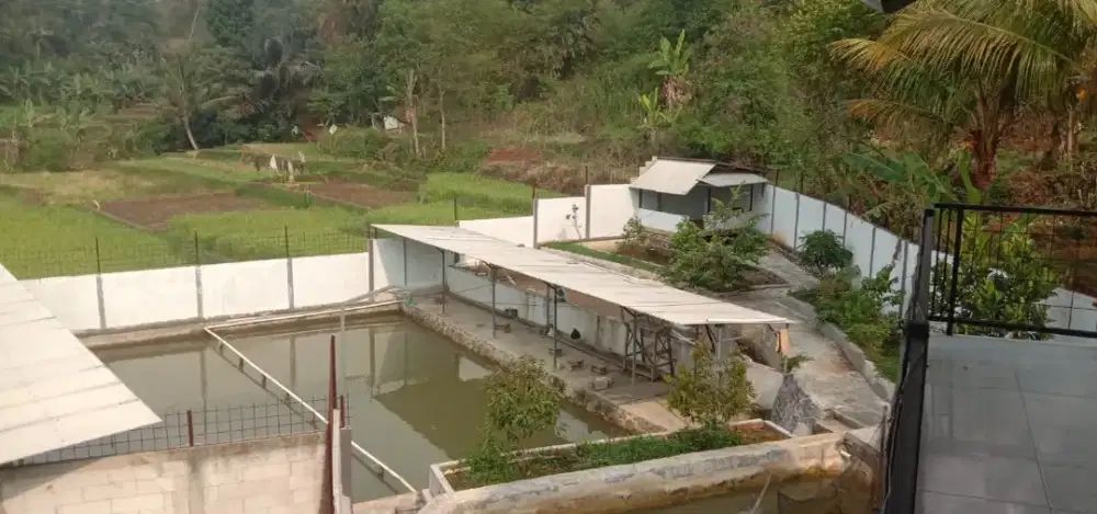 Jual Villa dan Kolam ikan area Banjaran
