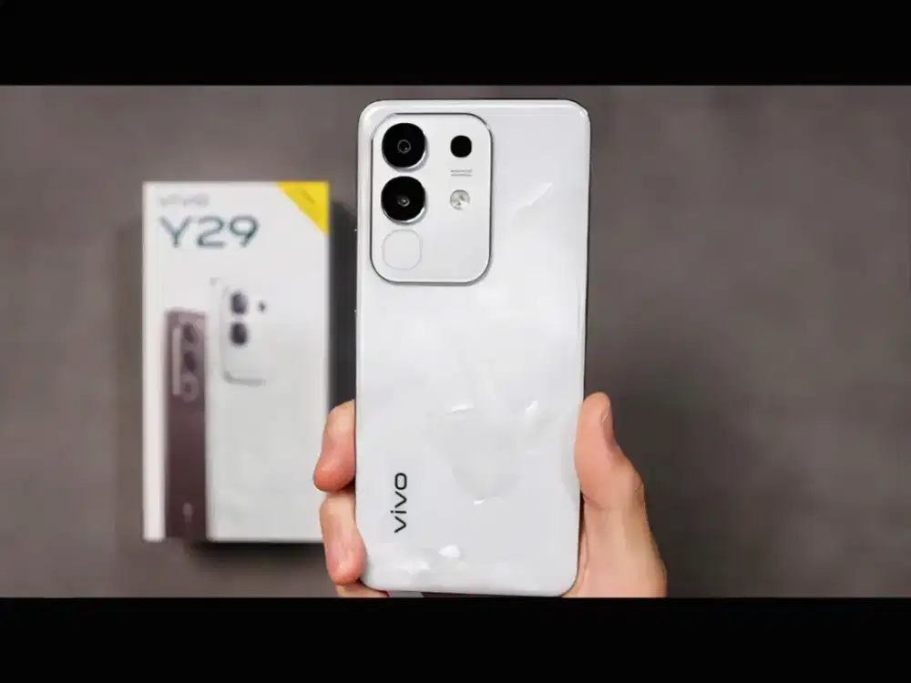 Vivo y29 white marmer