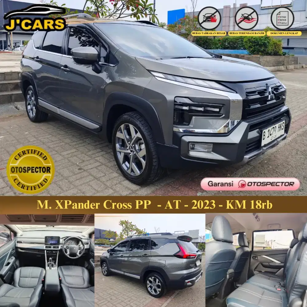 [KM : 18k] Mitsubishi Xpander Cross Premium 2023 Automatic Murah