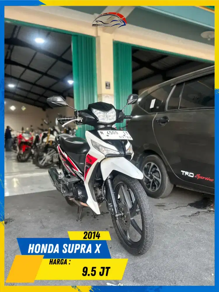 HONDA SUPRA X 2014 MEGO SAMPE DEAL MASZEHH HIKMAH MOTOR KEPUH MALANG