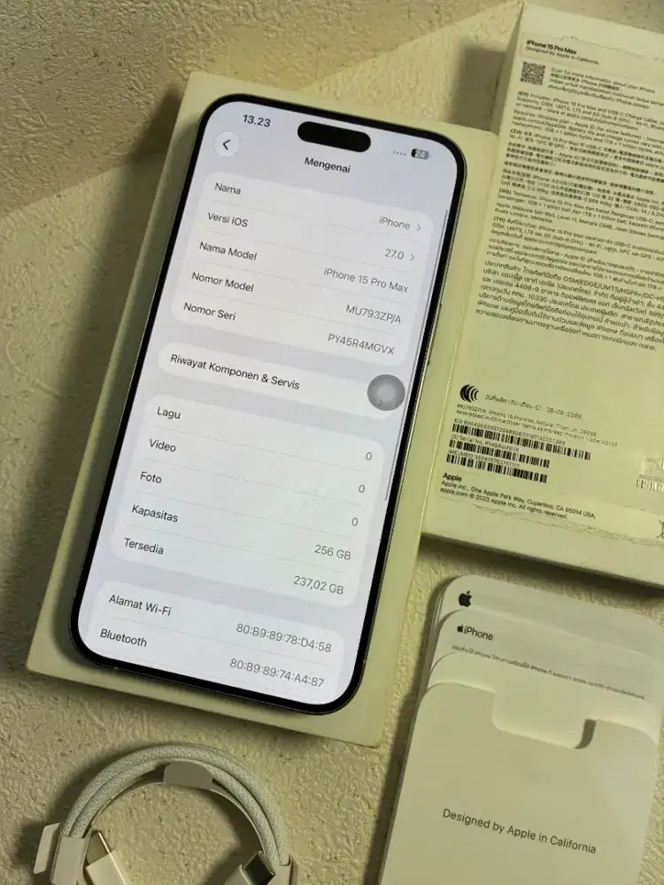 iPhone 15 PROMAX BEACUKAI 256