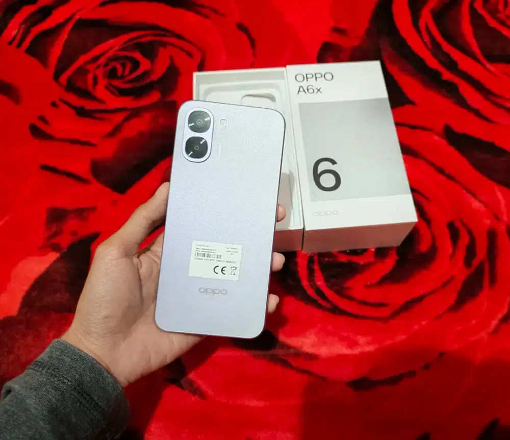 Oppo A6X 4+4 / 128 GB Fullset Mulus