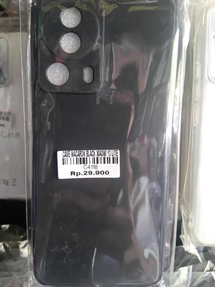 CASE MACARON BLACK XIAOMI 13 LITE