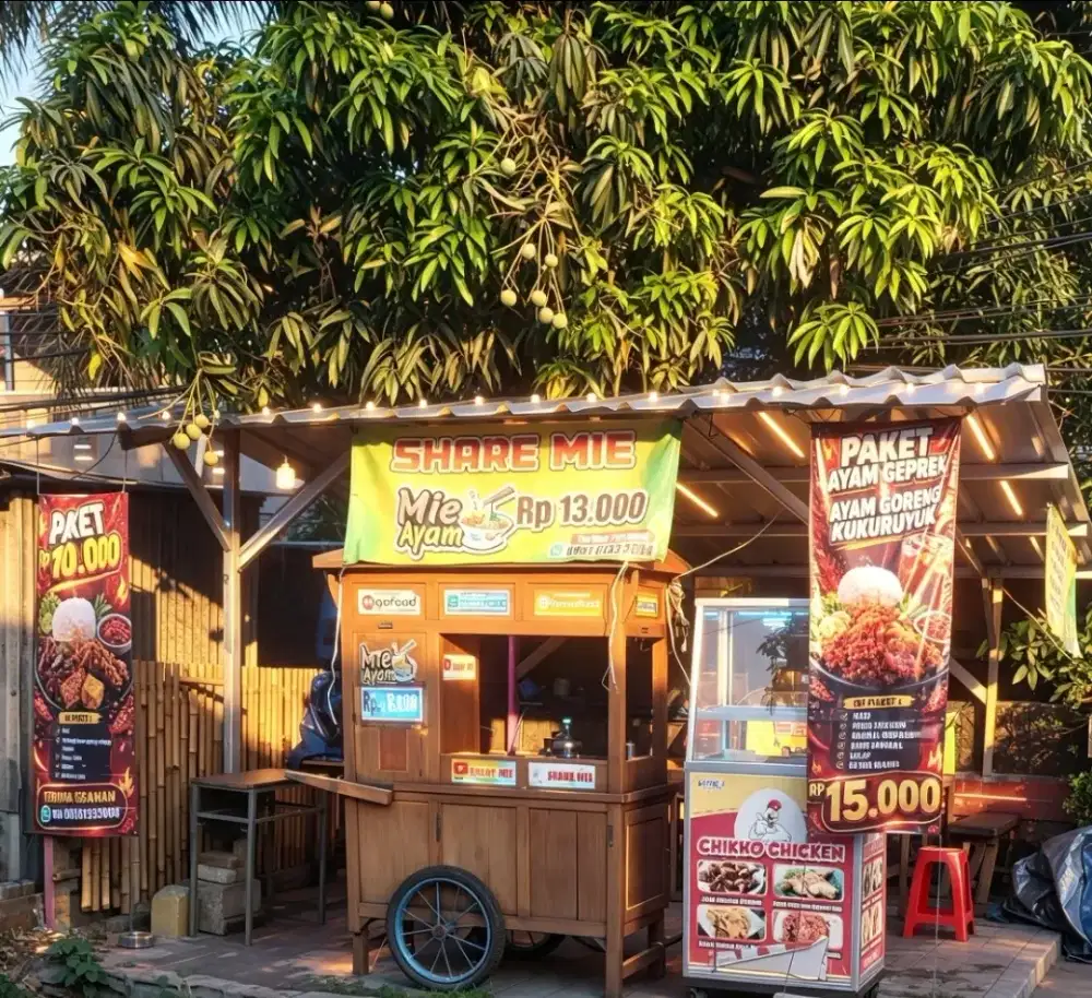 Lowongan Kerja di lapak mie ayam & ayam geprek untuk wanita