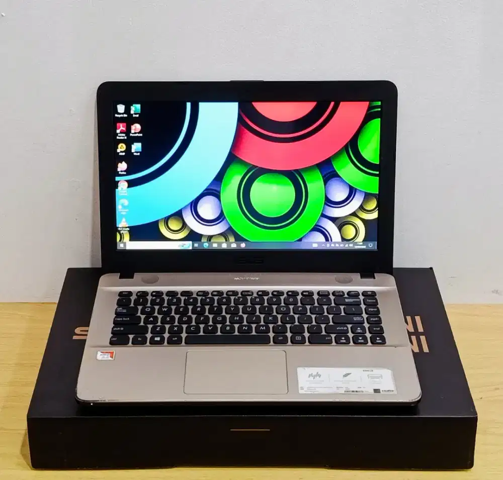 Asus X441BA Prosesor AMD A4-9125 RADEON R3 RAM 4GB HDD 500GB