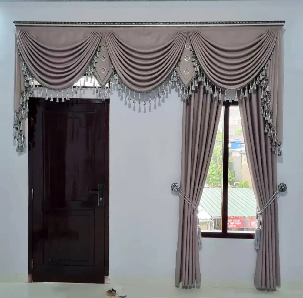 Termurah Gorden & Blind Vertikal/Vertical Roll/Roller Gordyn Hordeng
