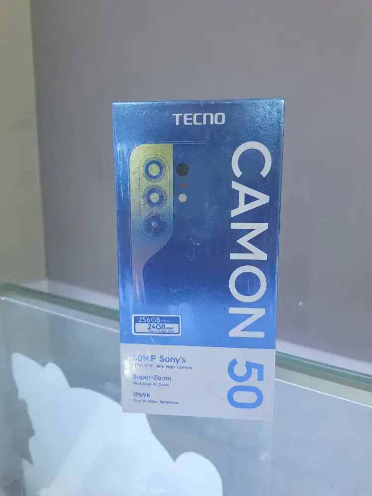 Camon 50 8/256 New Segel Garansi