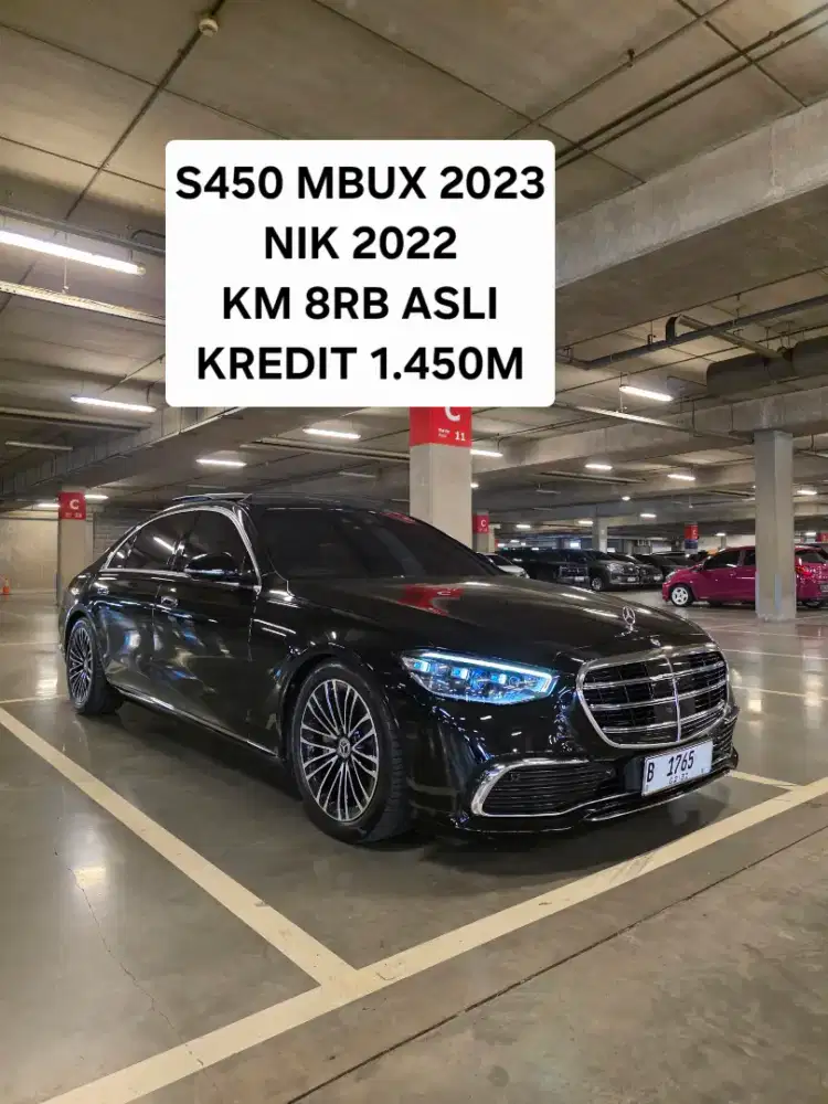 Km 8rb ASLI Mercedes Benz S450 2023 nik 2022