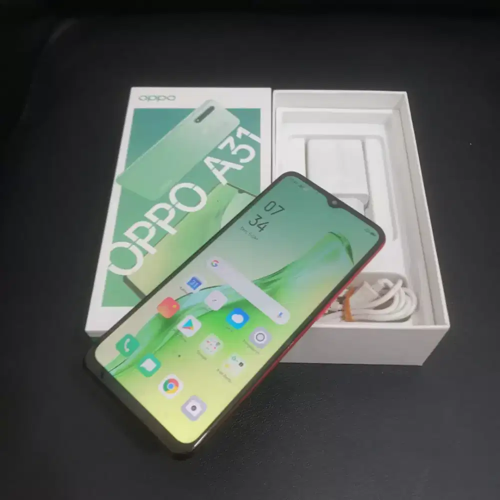 OPPO A31 Ram 6/128GB fulset -merah-