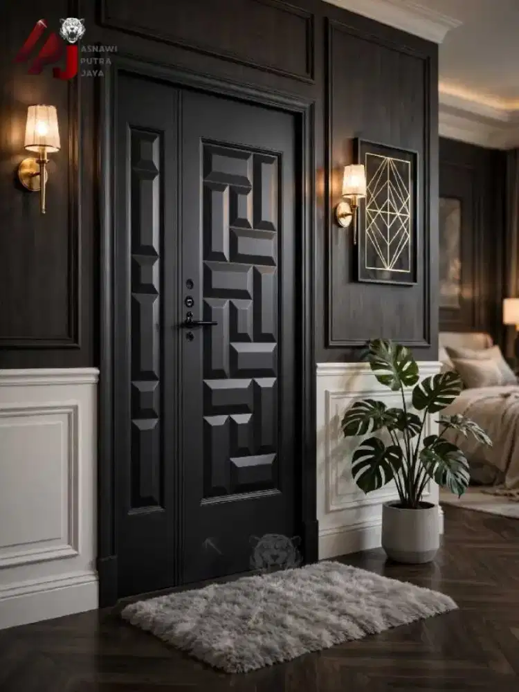 Pintu Baja Luxury type Double MotherSon