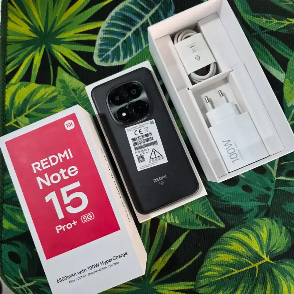 Xiaomi Redmi Note 15 Pro plus 5G 8 256gb garansi mei 2027