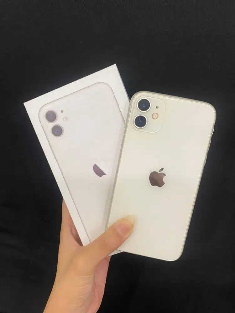 Jual iphone 11 white 128gb