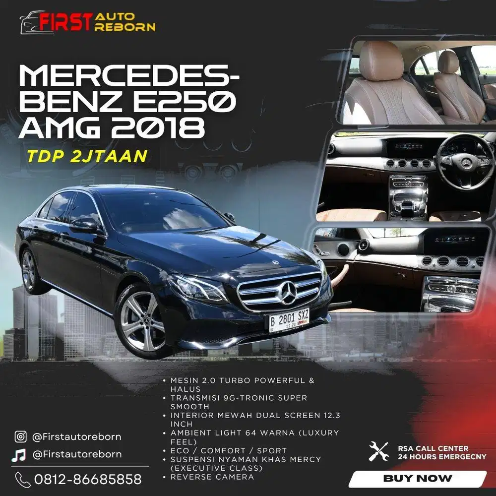 (TDP2jtan) E250 AMG 2018 Black