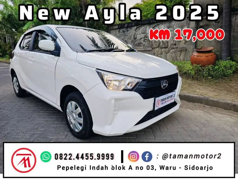 [ Lok KM 17,000] TDP 8jt - New Ayla 2015 ORIGINAL