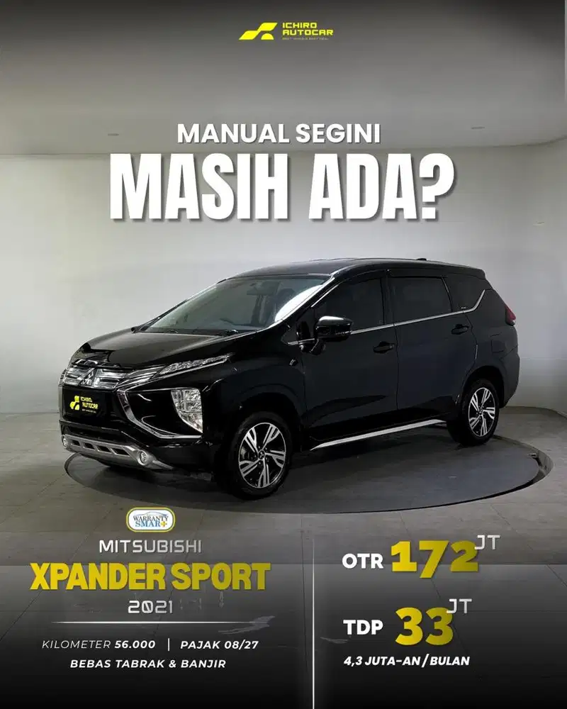 [KM LOW 50RBAN] MITSUBISHI XPANDER SPORT 2021