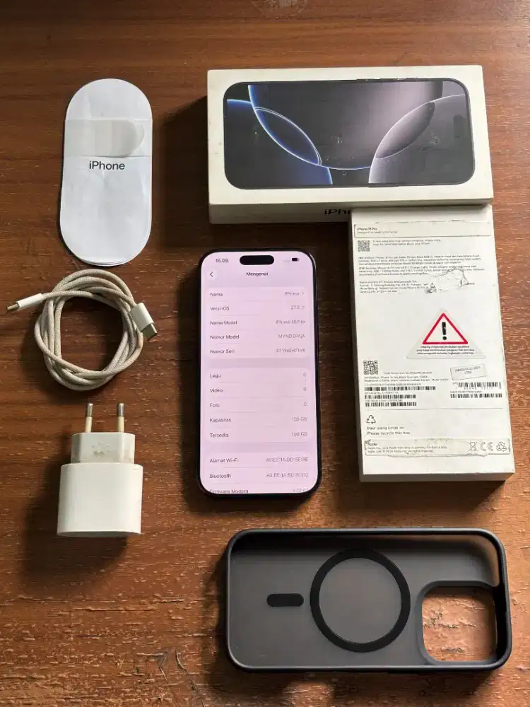 Iphone 16 pro 128gb resmi ibox