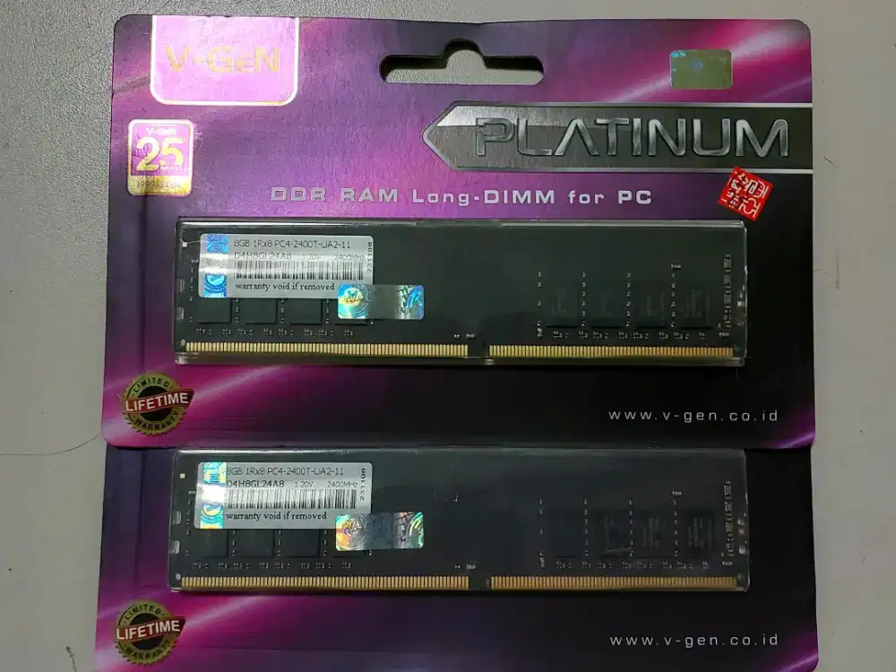 RAM PC V-Gen Platinum DDR4 8GB